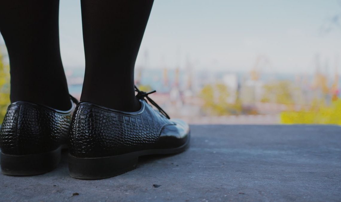 Płaskie eleganckie buty